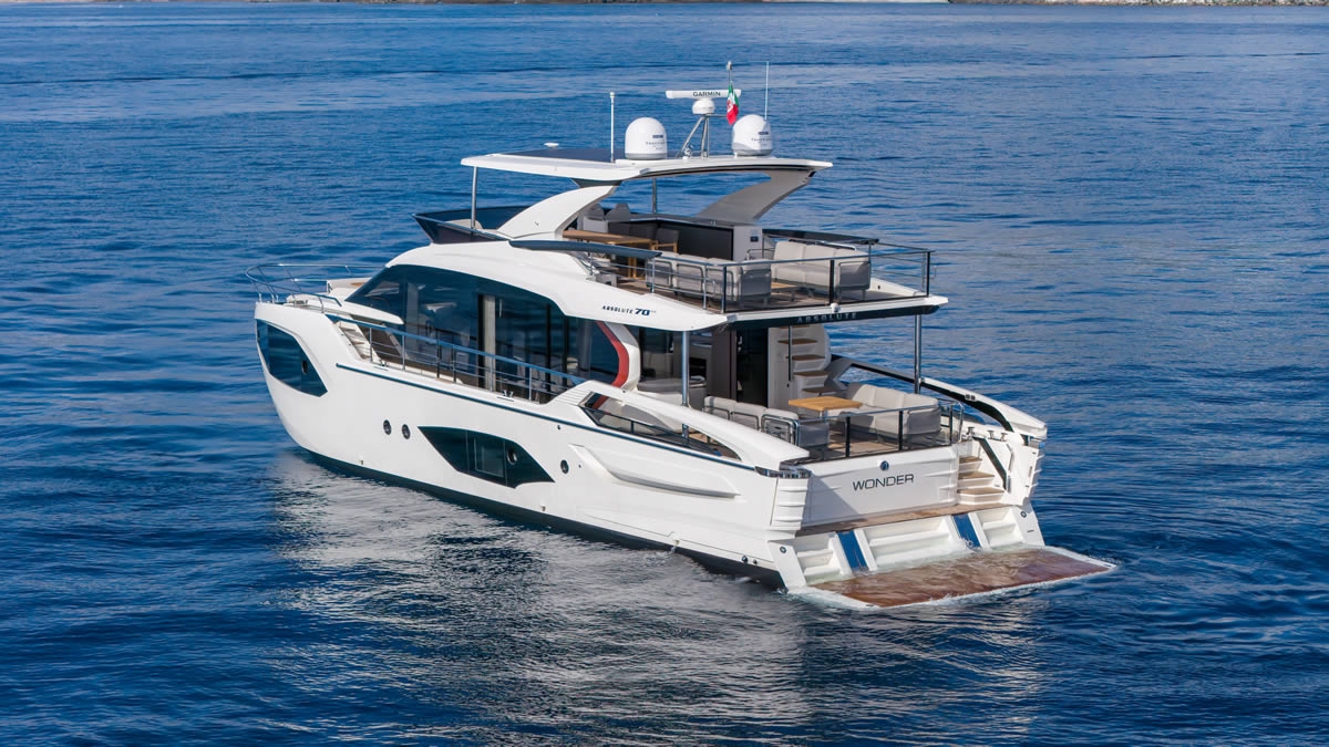 Absolute Yachts 70 FLY