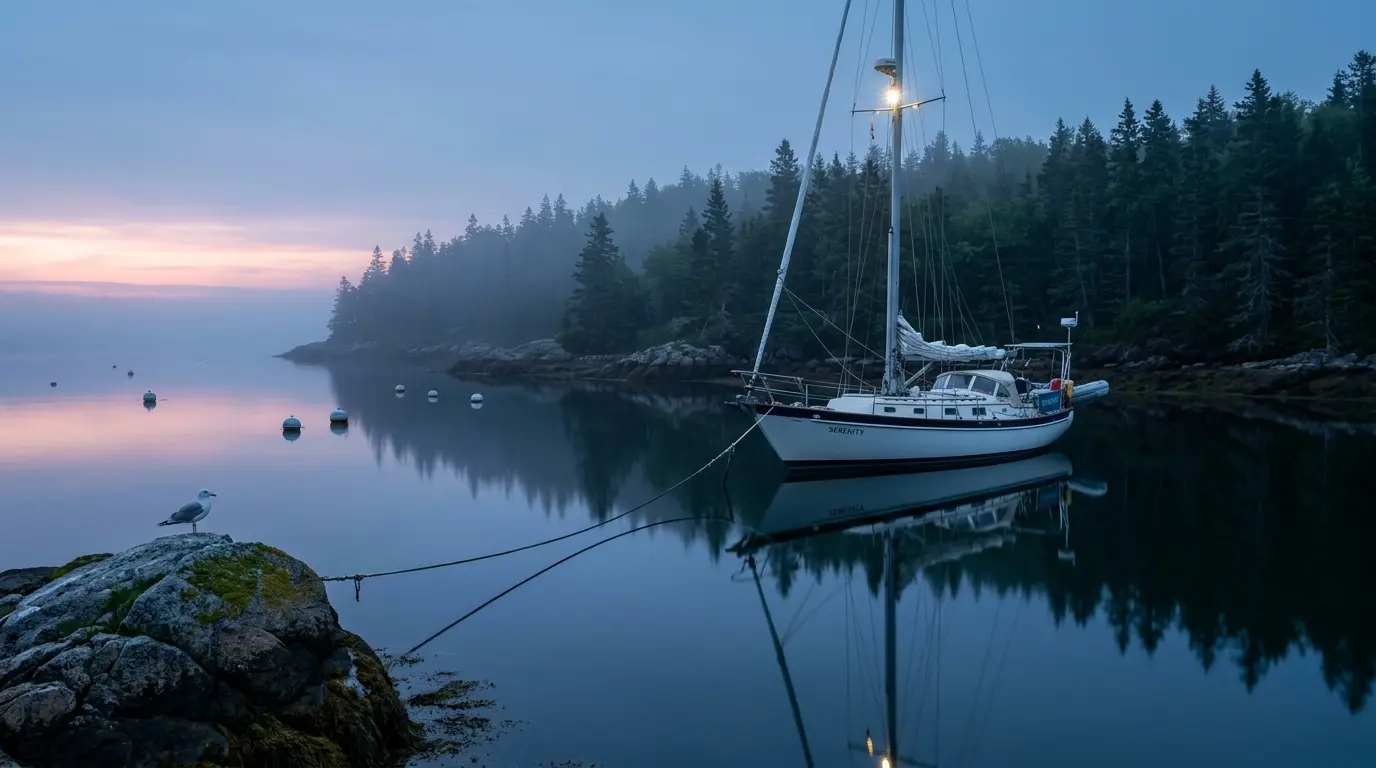 Why Your Anchor Alarm Lies to You at Low Tide