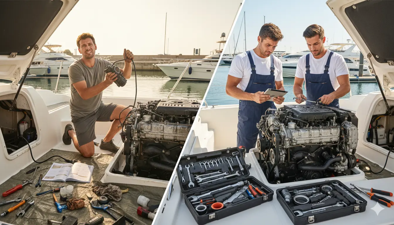 DIY vs Professional Yacht Maintenance Costs