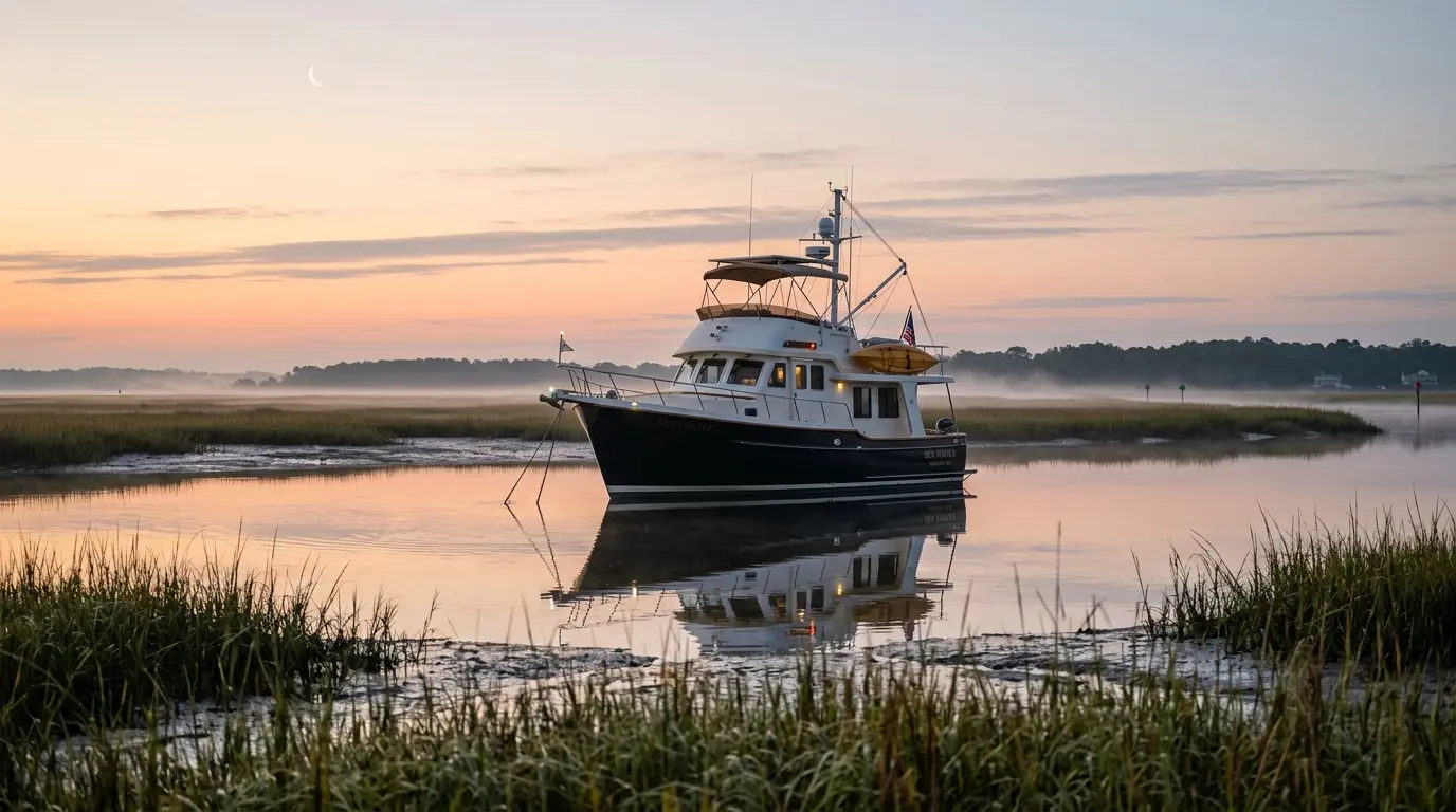 Tide-Aware Anchor Alarm: The Feature Loopers Need