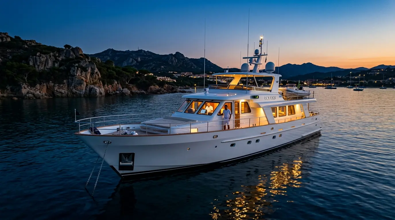 Tide-Aware Anchor Watch for Superyacht Operations