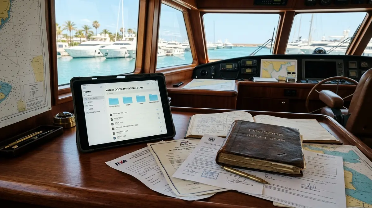 Why Your Yacht Documents Still Live in a Filing Cabinet (And What It's Costing You)